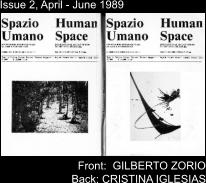 Issue 2, April - June 1989 Front:  GILBERTO ZORIO Back: CRISTINA IGLESIAS